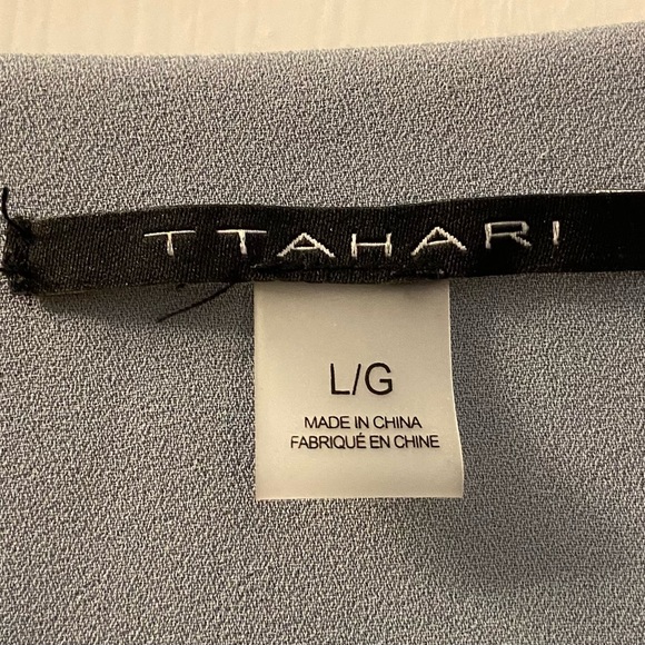 NWOT Beautiful Powder Slate Blue Blouse - Picture 6 of 15